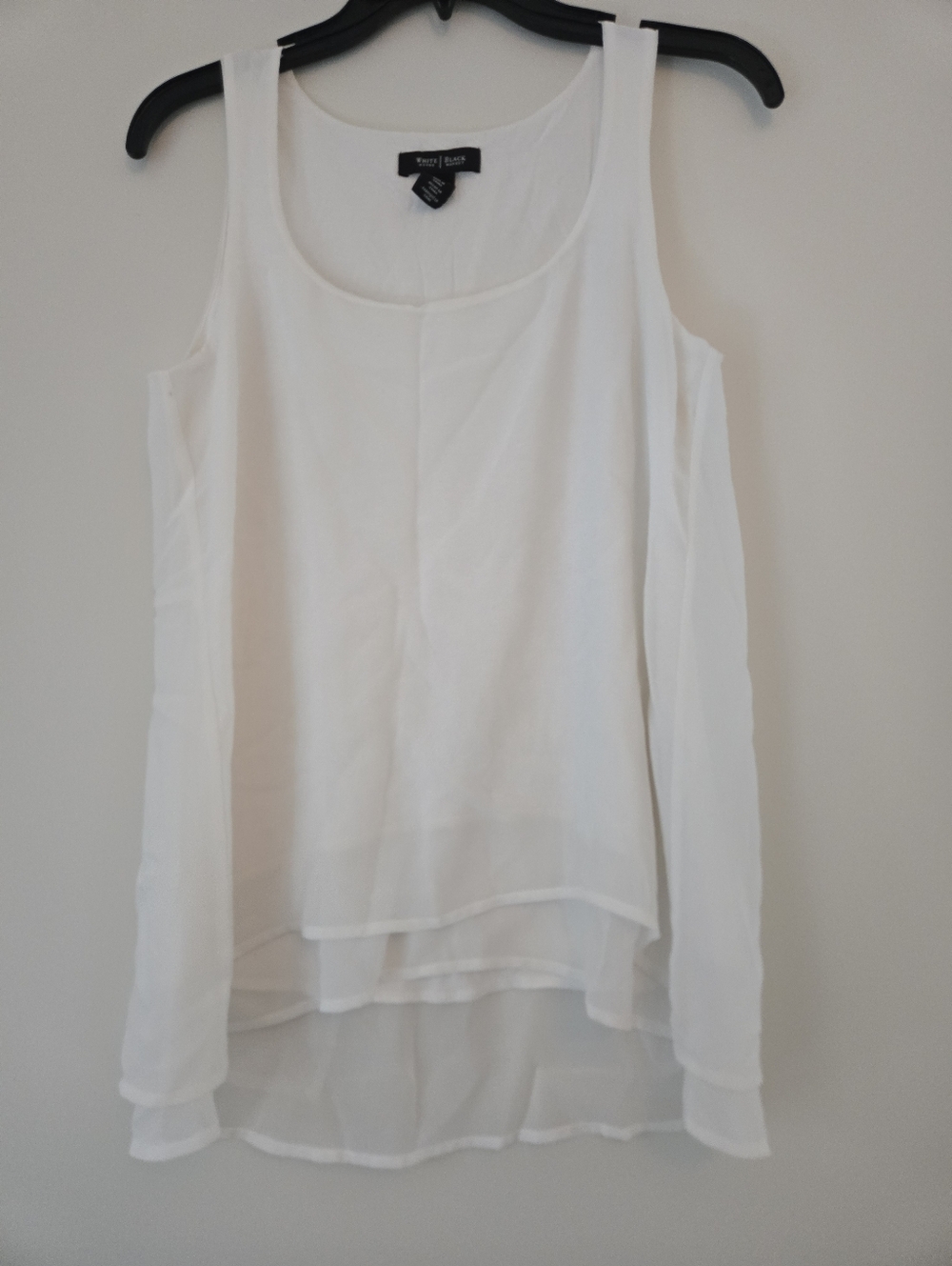 White House Black Market Sleeveless Womens White Blouse Size Xxs